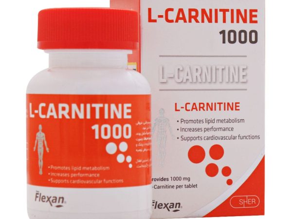 ال کارنیتین فیشر فلکسان 1000 میلی گرم | Fisher Flexan L Carnitine 1000 mg