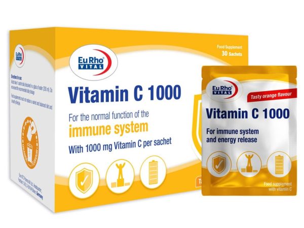 ویتامین سی 1000 میلی گرم | Eurho Vital Vitamin C 1000 mg