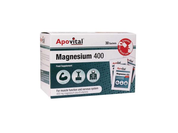 منیزیم آپوویتال 400 میلی گرمی |‌ Apovital Magnesium 400 mg