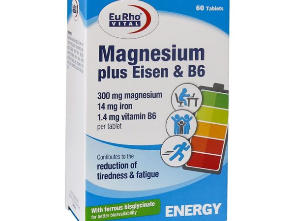 منیزیم پلاس آیزن و ب6 | Magnesium Plus Eisen And B6