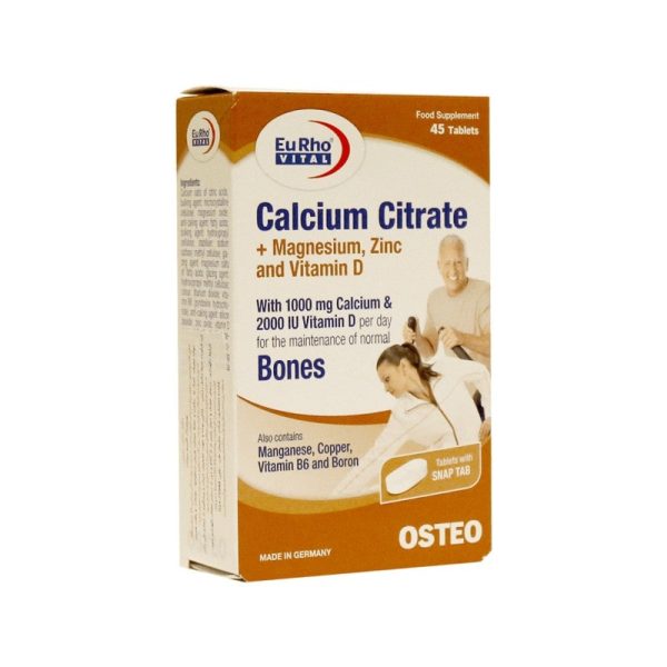 کلسیم سیترات یوروویتال | Calcium Citrate - تصویر 1