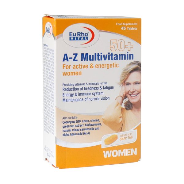 A Z مولتی ویتامین بالای 50 سال بانوان | A Z Multivitamin +50 For Women - تصویر 1