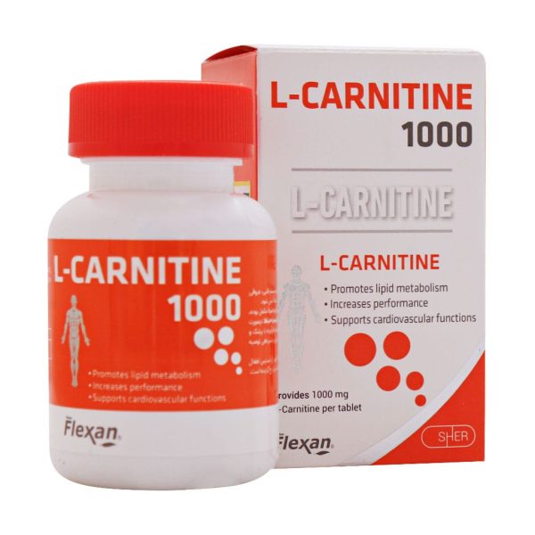 ال کارنیتین فیشر فلکسان 1000 میلی گرم | Fisher Flexan L Carnitine 1000 mg - تصویر 1