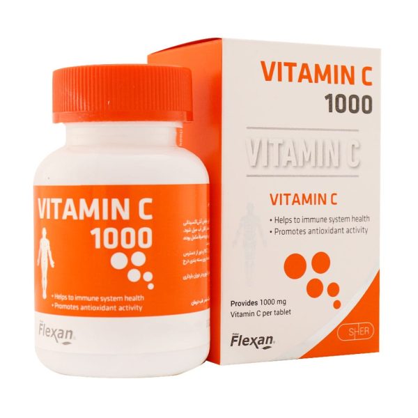 ویتامین سی فیشر فلکسان 1000 میلی گرم | Fisher Flexan Vitamin C 1000 mg - تصویر 1