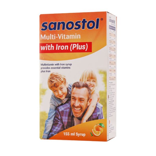 مولتی ویتامین سانستول پلاس آهن | Sanostol Multi Vitamin With Iron Plus - تصویر 1