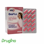 کپسول اُوا پلاس یوروویتال بسته ۶۰ عددی | مکمل تقویتی بانوان حاوی میو اینوزیتول و فولیک اسید برای تنظیم هورمون‌ها و بهبود باروری