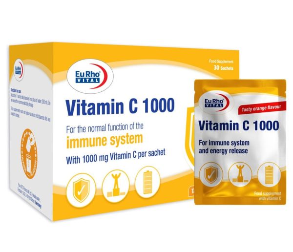 ویتامین سی 1000 میلی گرم | Eurho Vital Vitamin C 1000 mg - تصویر 1