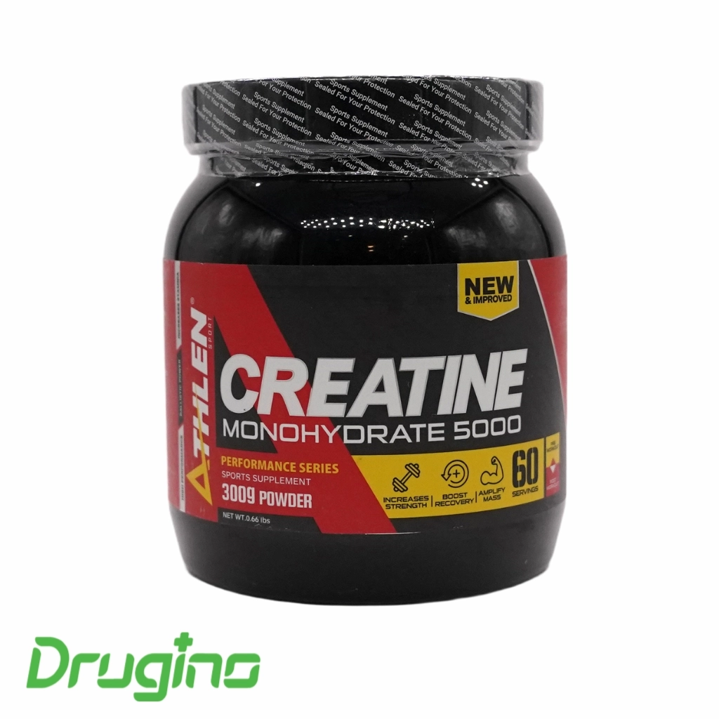 پودر کراتین مونوهیدرات اتلن - 300 گرم