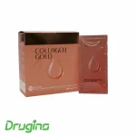 "ساشه کلاژن گلد آدریان بسته ۲۰ عددی – حاوی کلاژن هیدرولیزه، ویتامین C و هیالورونیک اسید برای افزایش شادابی، آبرسانی و جوانسازی پوست"