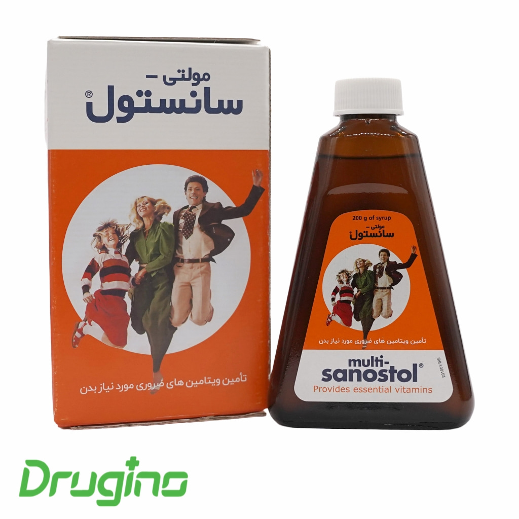 شربت مولتی سانستول 200 میلی گرم