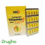 کپسول ویتامین ث و زینک 10 میلی گرمی بسته 60 عددی؛ مکمل تقویت سیستم ایمنی حاوی ویتامین C با اثر رهاسازی طولانی و 10 میلیگرم زینک برای افزایش مقاومت بدن و کاهش خستگی