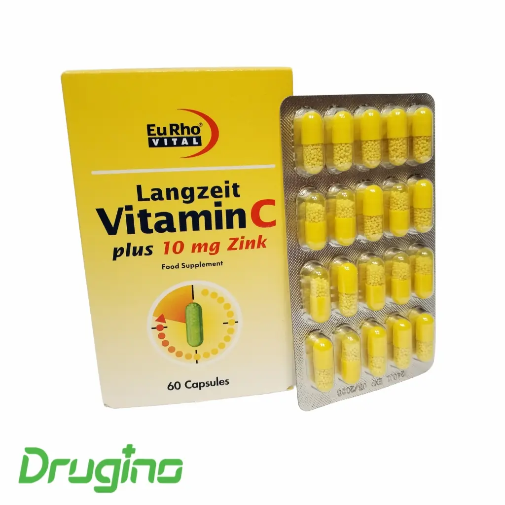 drugino blog post کپسول ویتامین ث و زینک 10 میلی گرمی بسته 60 عددی؛ مکمل تقویت سیستم ایمنی حاوی ویتامین C با اثر رهاسازی طولانی و 10 میلیگرم زینک برای افزایش مقاومت بدن و کاهش خستگی