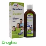 شربت استئوجویس یوروویتال 200 میلی‌لیتر؛ مکمل تقویت استخوان و دندان حاوی کلسیم، منیزیم، زینک و ویتامین D برای حفظ سلامت استخوان‌ها و مناسب برای تمام اعضای خانواده