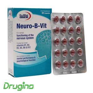 کپسول نورو بی ویت یوروویتال 60 عددی؛ مکمل تقویت سیستم عصبی حاوی ویتامین‌های B1، B2، B3، B5، B6 و B12 برای بهبود عملکرد اعصاب، تمرکز ذهنی و کاهش خستگی عصبی