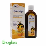 شربت ژل رویال پلاس مولتی ویتامین یوروویتال 200 میلی لیتر؛ مکمل تقویت رشد و سیستم ایمنی کودکان حاوی ژل رویال، عسل، روی و ۱۳ ویتامین ضروری برای انرژی و سلامت عمومی کودکان